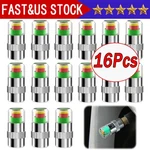 16X Car Tire Pressure Monitor Valve Stem Caps Sensor Indicator 3 Color Eye Alert. Fixed Price $7.99.
