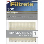 Filtrete 12 In. X 20 300 Mpr Basic Dust & Lint Furnace Filter, Merv. Fixed Price $24.29.