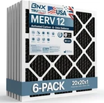 Bnx Trufilter 20X20X1 Merv 12 Odor Defense (6-PACK) Furnace Air With. Fixed Price $100.90.