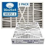 Trion 272649-08-205 (2 Pack) 16" X 25" 4.3" Honeywell Replacement, Merv. Fixed Price $45.81.