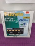 Filtrete 3M 12X12X1 Allergen Reduction Filters Dust Defense Merv 11 - 4 Pack. Fixed Price $18.99.