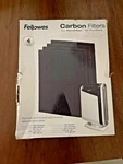 Fellowes Carbon Filters FEL9324201 For Aeramax Air Purifiers - 4.... Fixed Price $24.99.