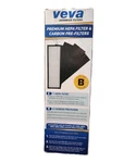 New Veva Premium True Hepa Size & Activated Carbon Pre-filters GG4825. Fixed Price $8.24.