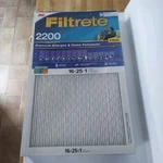 Filtrete Mpr 2200 Healthy Living Elite Allergen Reducing Filters, 16" X 20" 1". Fixed Price $45.00.