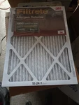 3M Filtrete 18X24X1 Furnace Air Filter 11 Mpr 1000 2PK Pollen, Pet Dander. Fixed Price $25.99.