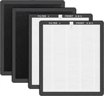 ZX001 Filter For Anegoe Air Purifier 3-IN-1 H13 Activated Carbon 4 Pack. Fixed Price $58.57.