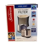 Sunbeam SF206 Cool Mist Humidifier Filter 1 Pack Colorcheck Antimicrobial White. Fixed Price $10.49.