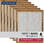 Filtrete 16X20X1 Air Filter, 3M Merv Hvac Furnace Replacement, 6-PAC. Fixed Price $57.73.