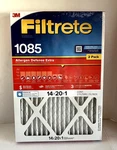 Pack 3M Filtrete 14 X 20 Furnace Air Filter, Micro Allergen Defense 1085. Fixed Price $24.00.
