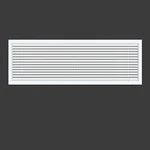 Powrocket 24X8 White Aluminum Hvac Air Supply Return Vent Grille. Fixed Price $81.13.