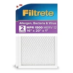 Filtrete 16X20X1 Furnace Air Filter, Merv 12, Mpr 1500, Certified Asthma &.... Fixed Price $80.00.
