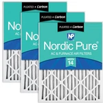 Nordic Pure 14X24X2 (actual Size: 1/2 23 3/4) Pleated Air Filter.... Fixed Price $66.27.