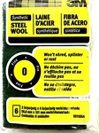 3M Steel Wool #0 Fine Grit Pads - 10118. Fixed Price $8.55.