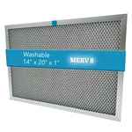 Wioair Washable Furnace Filter, Merv 8, (14"X20"X1"). Fixed Price $47.88.