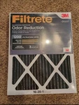 3M Filtrete 1200 Mpr Allergen Defense Odor Reduction Filter 16X20X1 2-PACK MRV11. Fixed Price $25.00.