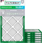 10X30X1 Air Filter Merv 8 Essential Dust & Allergy Defense (6-PACK), Electrostat. Fixed Price $71.95.