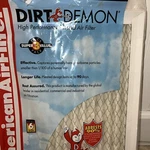 American Air Filter (aaf) Dirt Demon Merv 6 - 15 X20 X1 Hvac Open Box. Fixed Price $5.00.