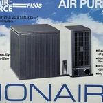 Bionaire F-150S Purifier Ionizer 4-STAGE Filter Quiet Whole Room 360 Sq Ft. Fixed Price $79.99.