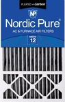 16X25X5 (4 3/8) Honeywell Replacement Air Filters Merv 12 Plus Carbon Pack. Fixed Price $42.99.