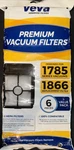 Veva Advanced Filters Premium Vacuum 1785 Series Pack Replace For 1866. Fixed Price $14.99.