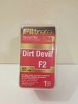 3M Filtrate Vacuum Filter For Dirt Devil F2 Hepa Allergen Reducing 1 Pack 65802. Fixed Price $13.89.