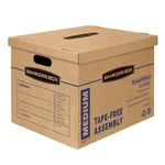 Home Moving Supplies - Bankers Medium Kraft Boxes 8 Pack 19X14.5X15.5. Fixed Price $59.99.