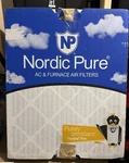 Nordic Pure 16" X 25" 2" Allergen Pleated Furnace Air Filter Merv 12 (3-PACK). Fixed Price $49.99.