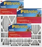 3M Filtrete Air Filter Mpr 1000/1085 Reduce Dust Pollen Pet Dander Mold Allergen. Fixed Price $69.99.