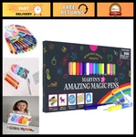 25 Color Changing Magic Marker Pens - Create 3D Art & Secret Messages Fun Craf. Fixed Price $44.99.