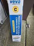 Veva 2 Hepa Air Filters, 6 Carbon Pre. Fixed Price $17.00.