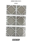 Nordic Pure 12 In. X Allergen Pleated Merv Air Filter (6-PACK). Fixed Price $29.96.