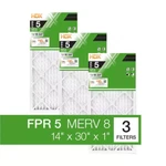 14 In. X 30 Standard Pleated Furnace Air Filter Fpr 5, Merv 8 (3-PAC. Fixed Price $22.99.