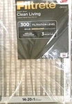 3M Filtrete 300 Mpr Clean Living Basic Dust Reduction Air Filters 14X20X1 6PK. Fixed Price $30.00.