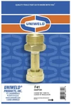 Uniweld F41 Brass Adaptor From CGA200"MC" Tank CGA520"B" Regulator. Fixed Price $39.99.
