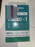 Aerovivo 16X20X1 Reusable Air Filter, Merv 13, 6-PK Refills, W Frame, Open Box. Fixed Price $24.99.