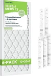 Future Way Air Filters 10X20X1 Merv 11 Reusable Frame + 6. Fixed Price $44.99.