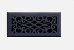 Hampton Bay Elegant Scroll 4 In. X 10 Steel Floor Register Matte Black. Fixed Price $28.73.