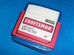 New Craftsman Briggs & Stratton 491588S Flat Air Filter 2 Pack. Fixed Price $9.44.