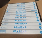 Global Industrial 20" X 2" Pleated Air Filter, Merv 8, 12/CARTON. Fixed Price $120.00.
