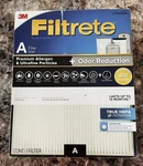 3M Filtrete True Hepa 12AIR Purifier Filter 1150096 Size Allergen Odor Defense. Fixed Price $13.65.