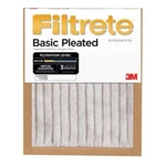 6 - 3M 12X24X1 Basic Pleated Hvac Furnace Air Filters. Fixed Price $32.00.