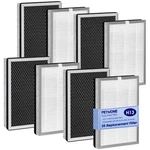 8PACK 25 Replacement Filter For Ma Air Purifier Series S1/W1/B1, 3IN1 High.... Fixed Price $72.98.