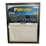 Filtrete - 2500 Air Filter (20X25X1) Premium Allergen 4 Pack. Fixed Price $39.99.