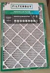 Filterbuy 20X30X1 Air Merv 10 Odor & Allergy Defense W/ Activated Carbon. Fixed Price $29.99.