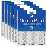 Nordic Pure 12X24X1 Merv Pleated Furnace Air Filters 6 Pack. Fixed Price $79.59.