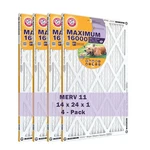Arm & Hammer Max Allergen Odor 14X24X1 Air Furnace Filter Merv 11 - Pack. Fixed Price $102.23.