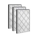 Nispira True Hepa Carbon Filter For Shark Air Purifier Fan HE600 HE6FKPET 3 Pk. Fixed Price $109.99.