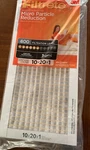 (1 Pack) Filtrete 3M 10X20X1, 800 Mpr, Micro Particle Reduction Hvac Air Filters. Fixed Price $9.99.