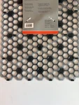 Spectrum Hexa 10.5 In. W 12 Plastic Sink Mat. Fixed Price $10.00.
