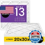 Simply 20X30X1 Air Filter Merv 13 Mpr 1500 6 Pack For Home Furnace Hvac. Fixed Price $109.97.